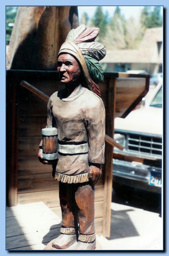 1-74 cigar store indian